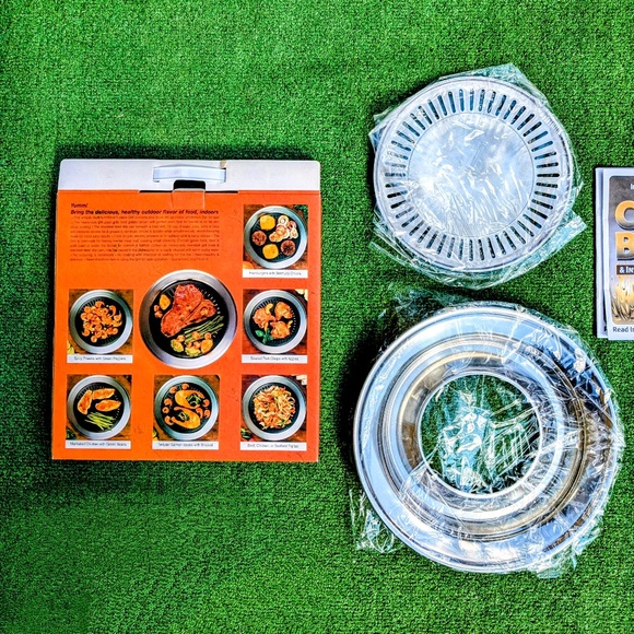 Grill It! Professional Model It's Delicious Indoor Smokeless Stove Top Grill NOS - Picture 2 of 4